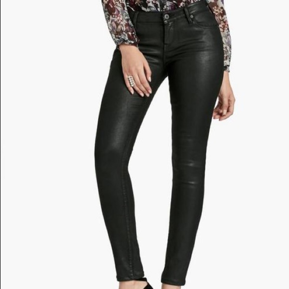 Lucky Brand Lolita Skinny Jeans Coated Black